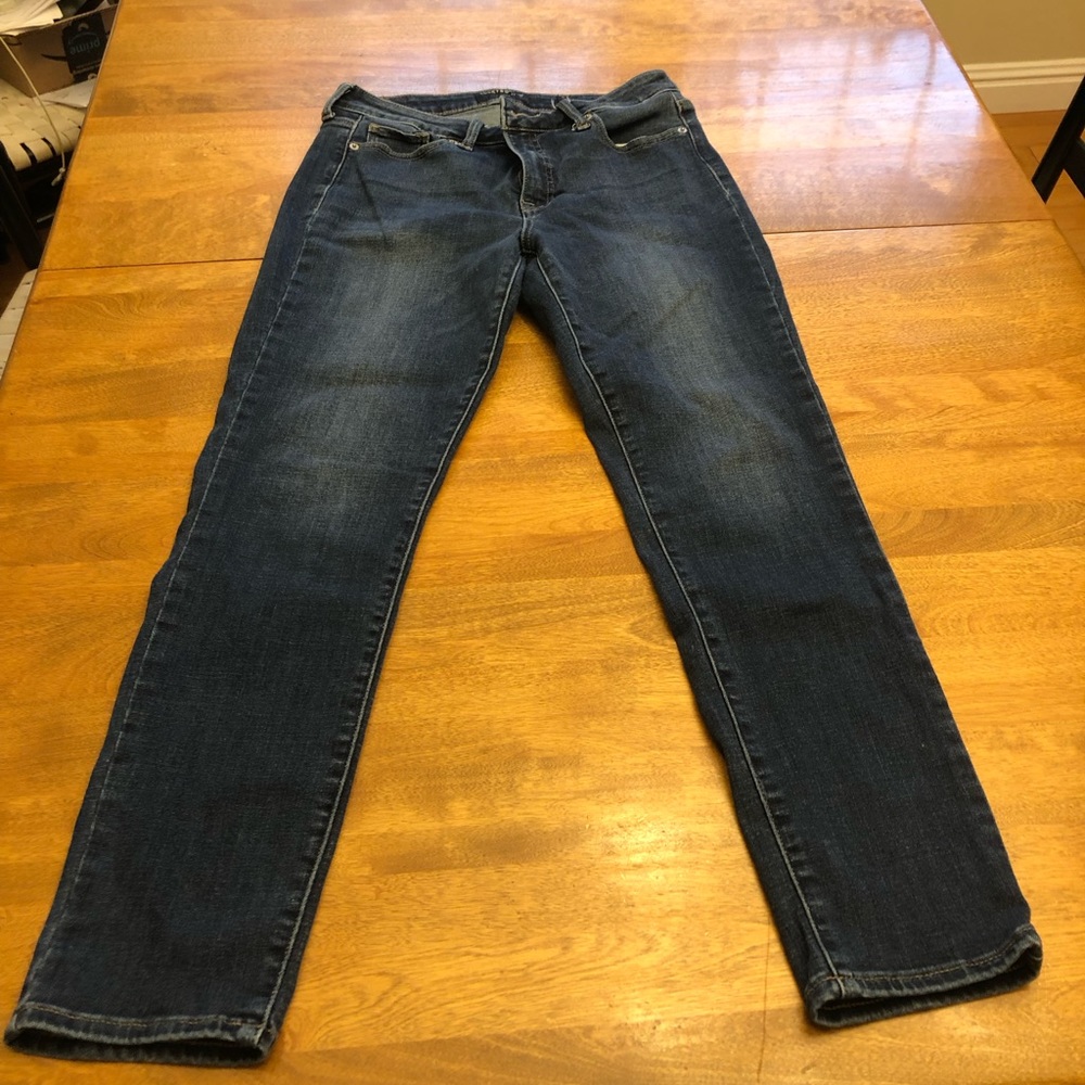 Lucky Brand Jeans Women 8/29 Blue Skinny Hayden Mid Rise Denim